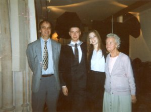 Ian, Robert, Kathryn and Ethel Chasmer - Click for a bigger image