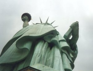 Statue of Liberty, up her skirt - Click for a bigger image